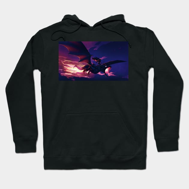 The Black Knight Hoodie by Naturestory